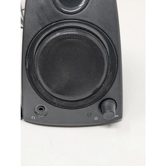 Logitech Z130 Speakers Full Sound Strong Bass 3.5mm Input & Power Supply Cord - Picture 3 of 7